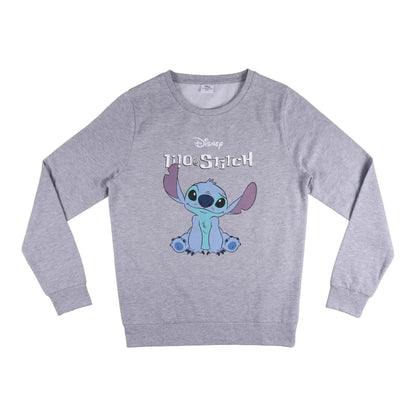 Stitch - Pull Unisexe Gris Vêtements CerdaGroup 