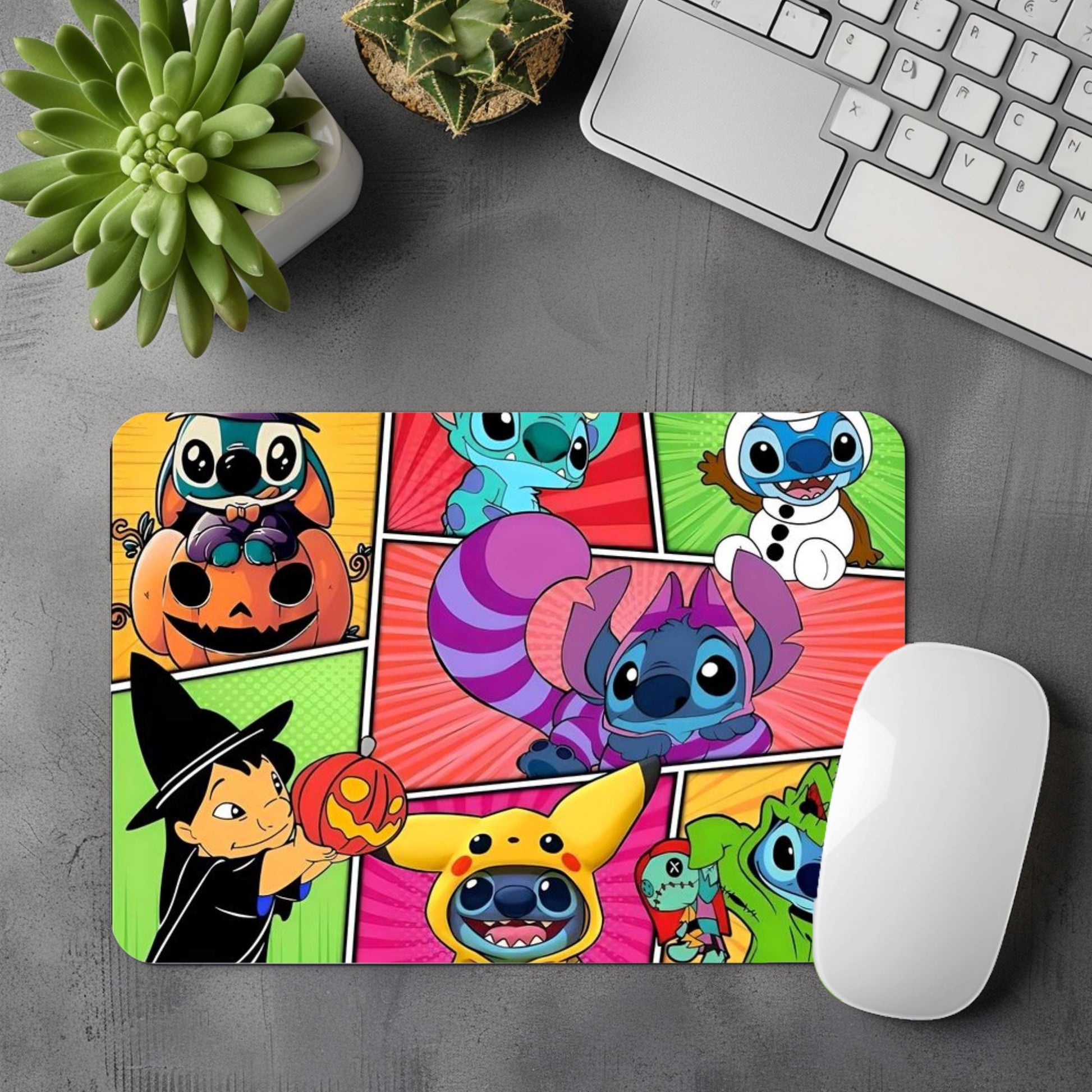 Stitch - Tapis de souris | Bande dessinée Tapis de souris Disney Shop | Anylem Beauty 