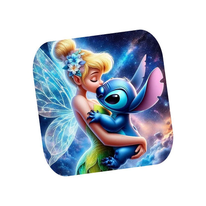 Stitch x Clochette - Dessous de verre Dessous de verres Disney Shop | Anylem Beauty 