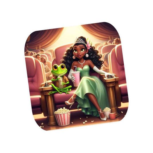 Tiana - Dessous de verre | Cinéma Dessous de verres Disney Shop | Anylem Beauty 