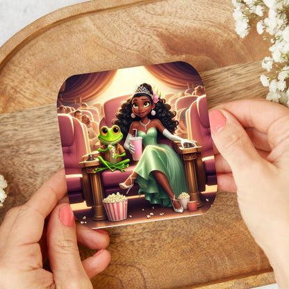 Tiana - Dessous de verre | Cinéma Dessous de verres Disney Shop | Anylem Beauty 