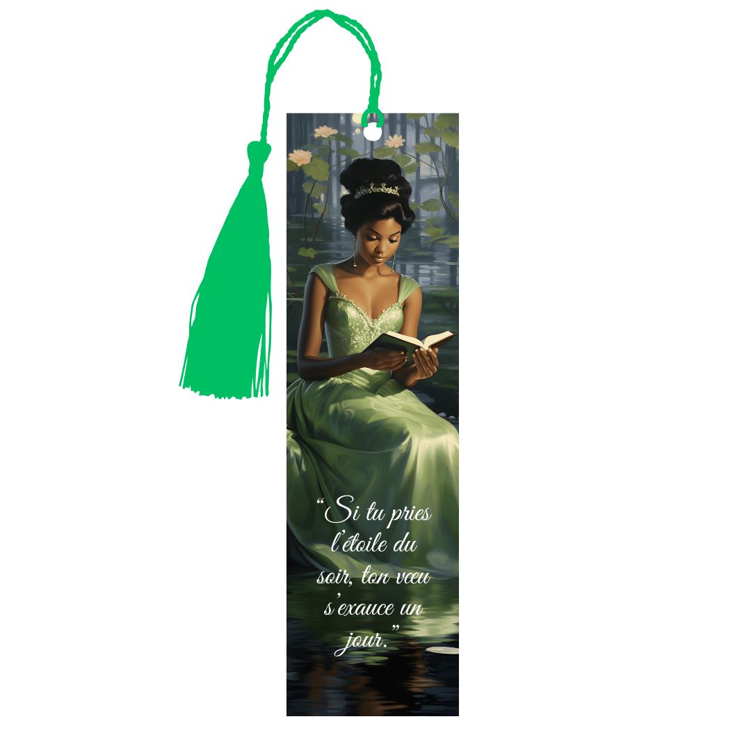 Tiana - Marque-Pages avec prénom | Citation Marque-page Disney Shop | Anylem Beauty 