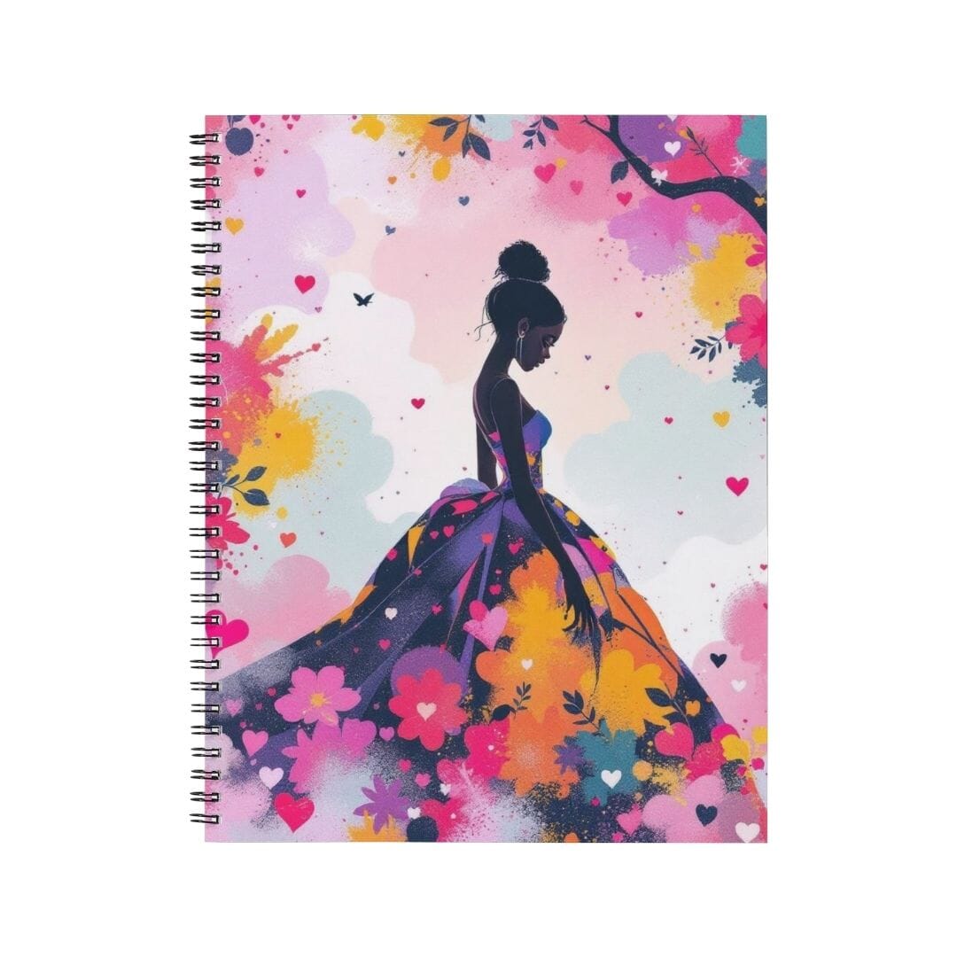Tiana - Personnalisation | Aquarelle Personnalisation Disney Shop | Anylem Beauty Carnet de notes A5 