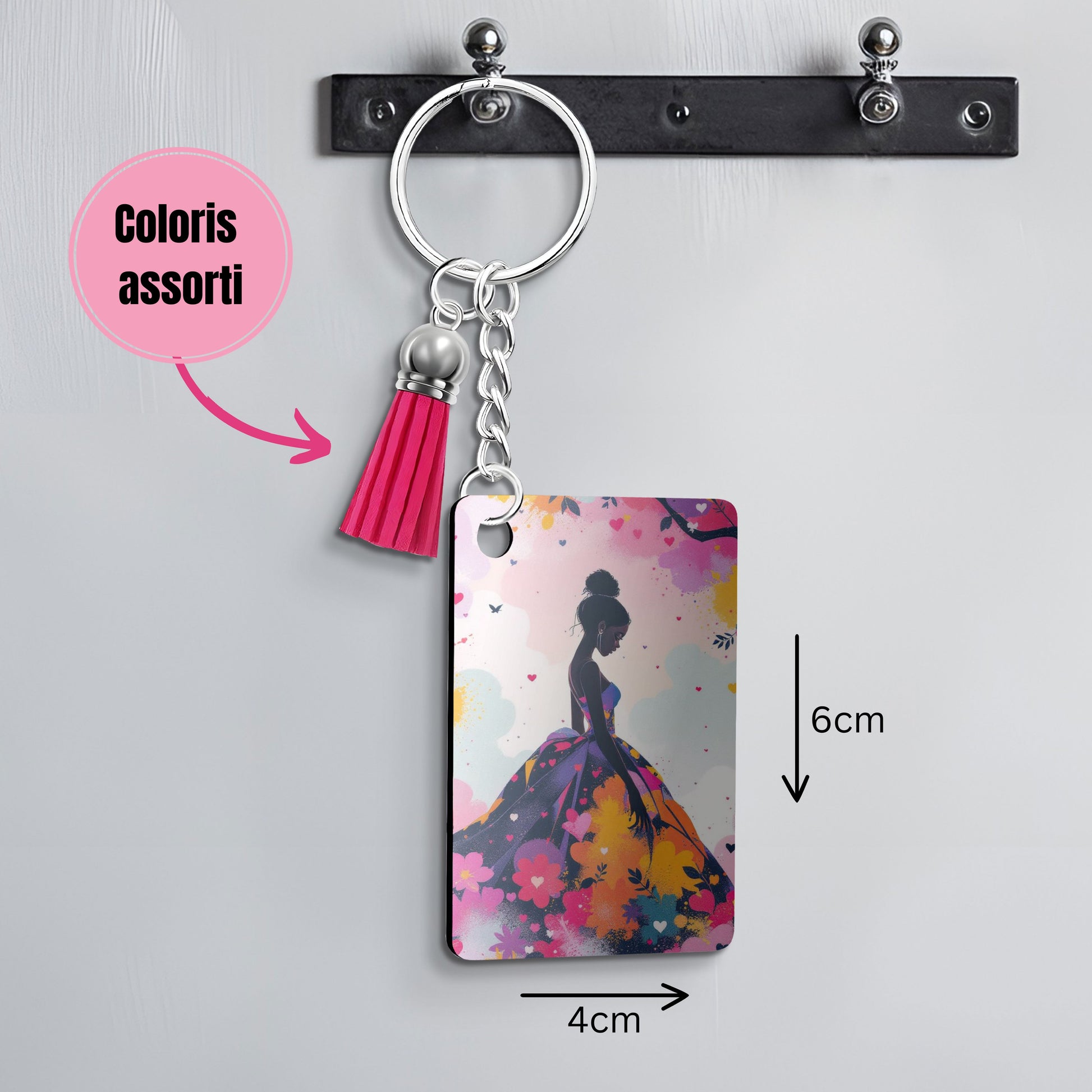 Tiana - Personnalisation | Aquarelle Personnalisation Disney Shop | Anylem Beauty Porte clé 