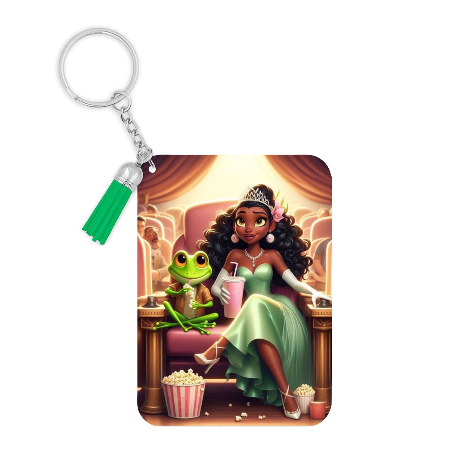 Tiana - Porte Clé avec prénom | Cinéma Porte-clés Disney Shop | Anylem Beauty 