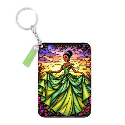 Tiana - Porte Clé avec prénom | Vitrail Porte-clés Disney Shop | Anylem Beauty 