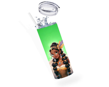 Tiana - Thermos en acier inoxydable 600ml | Viking Thermos inoxydable Disney Shop | Anylem Beauty 