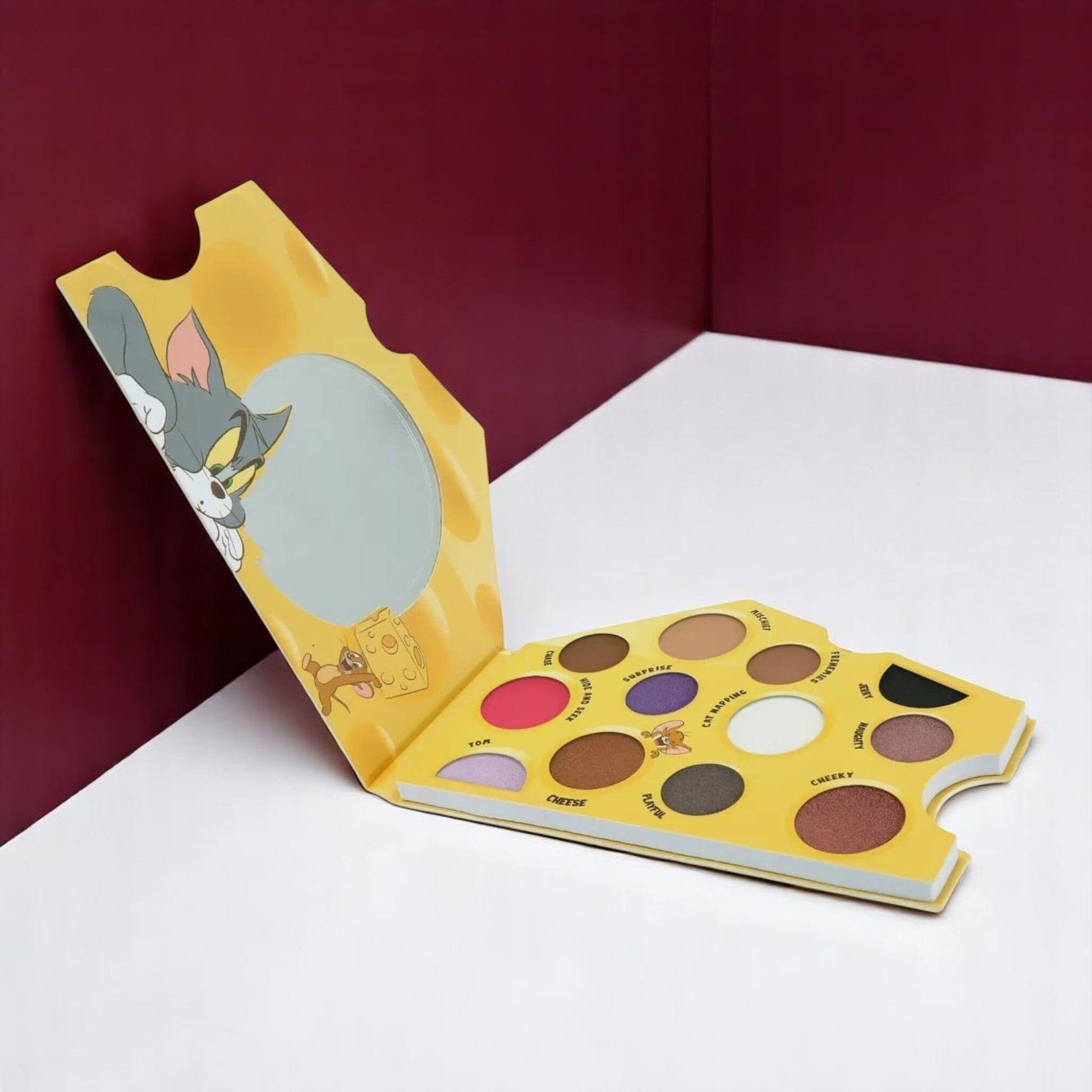 Tom & Jerry - LOT Fards à paupières + Kit pinceaux Palettes Fards à Paupières Disney Shop | Anylem Beauty 