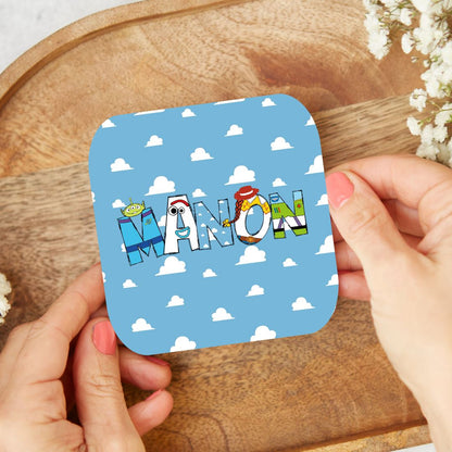 Toy Story - Dessous de verre | Prénom en lettres Dessous de verres Disney Shop | Anylem Beauty 