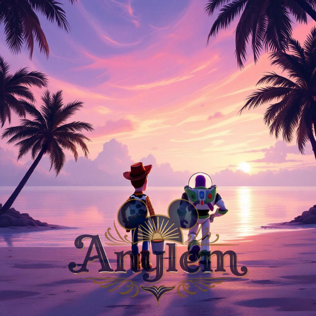 Toy Story - Personnalisation | Couché de soleil Personnalisation Disney Shop | Anylem Beauty 