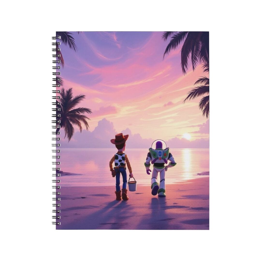 Toy Story - Personnalisation | Couché de soleil Personnalisation Disney Shop | Anylem Beauty Carnet de notes A5 