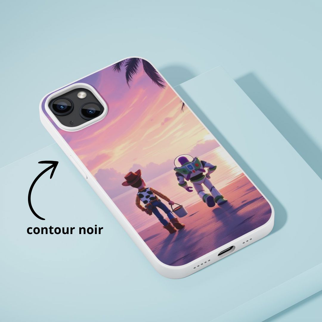Toy Story - Personnalisation | Couché de soleil Personnalisation Disney Shop | Anylem Beauty Coque de téléphone 