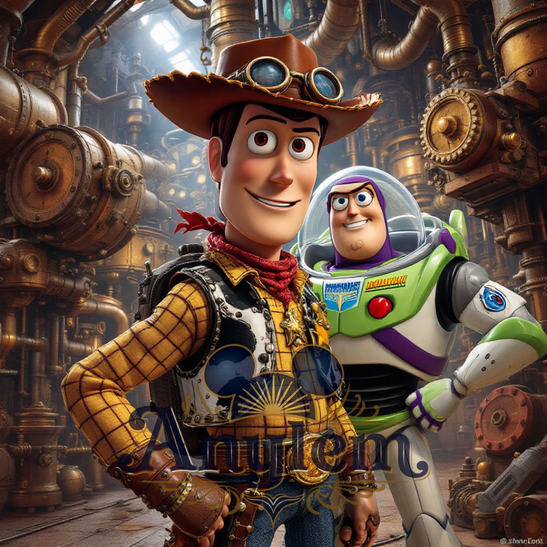 Toy Story - Personnalisation | Steampunk Personnalisation Disney Shop | Anylem Beauty 