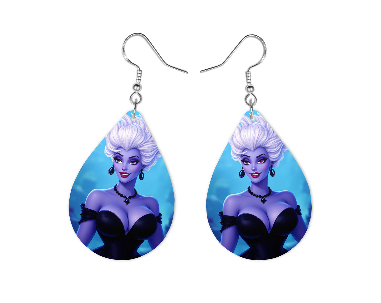 Ursula - Personnalisation Personnalisation Disney Shop | Anylem Beauty Boucle d’oreilles 