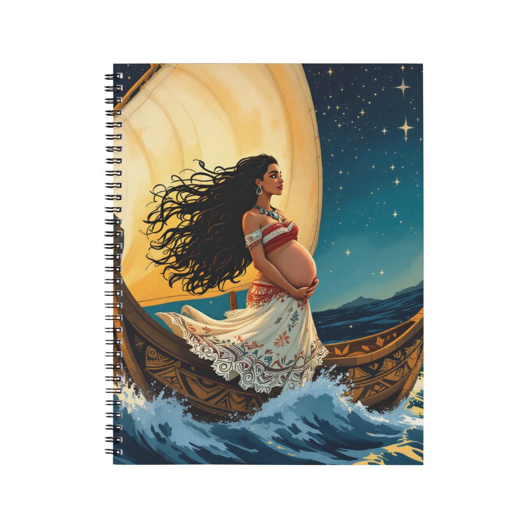 Vaiana - Carnet spirale A5 | Grossesse Carnets et bloc-notes Disney Shop | Anylem Beauty 
