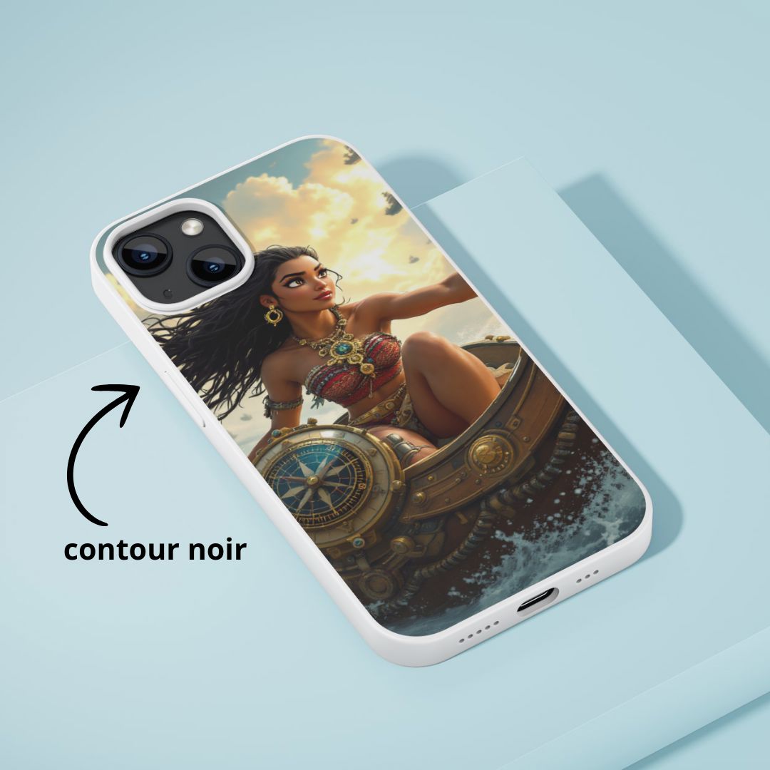 Vaiana - Coque de téléphone | Steampunk Coque de téléphone Disney Shop | Anylem Beauty 
