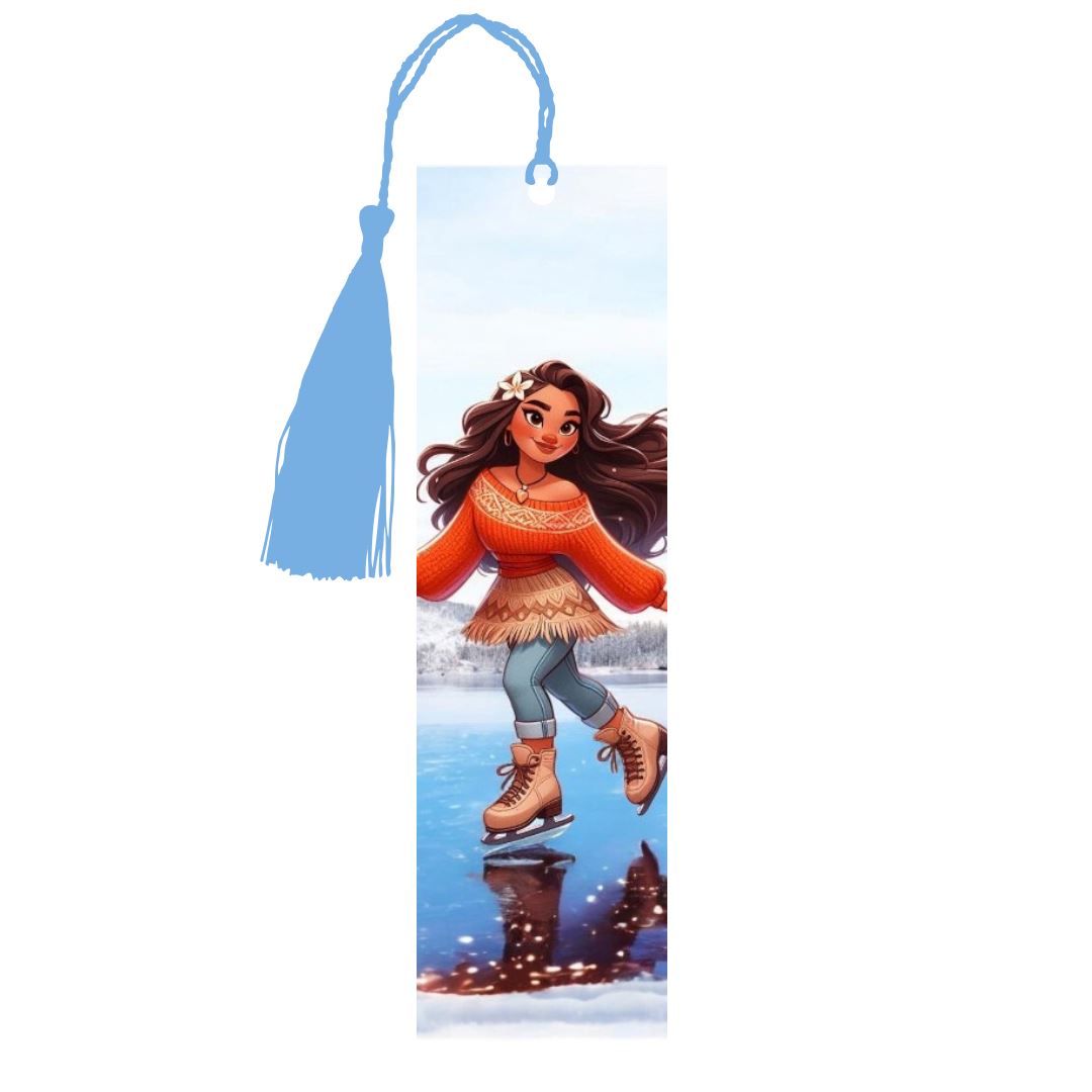 Vaiana - Marque-Pages avec prénom Marque-page Disney Shop | Anylem Beauty 