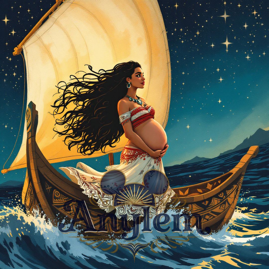 Vaiana - Personnalisation | Grossesse Personnalisation Disney Shop | Anylem Beauty 