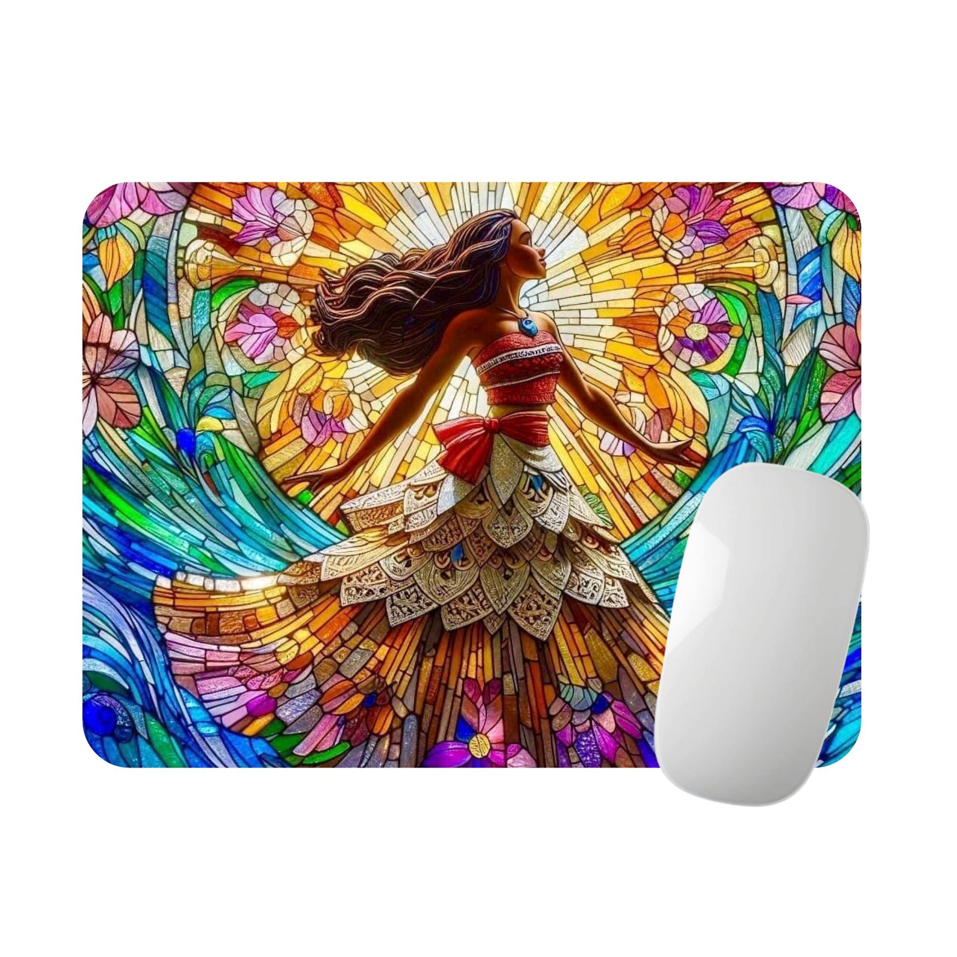 Vaiana - Tapis de souris | Vitrail Tapis de souris Disney Shop | Anylem Beauty 