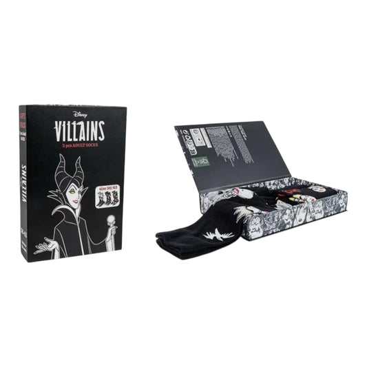 Villains - Box 3 chaussettes hautes | TU 36/43 Chaussettes hautes Mastoys 