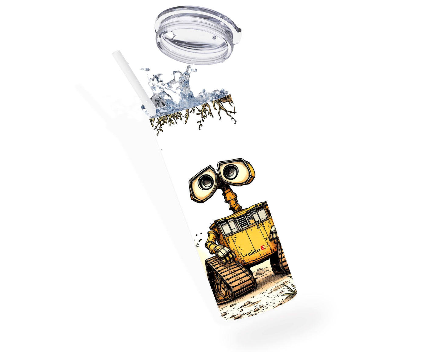 Wall E - Thermos en acier inoxydable 600ml Thermos inoxydable Disney Shop | Anylem Beauty 