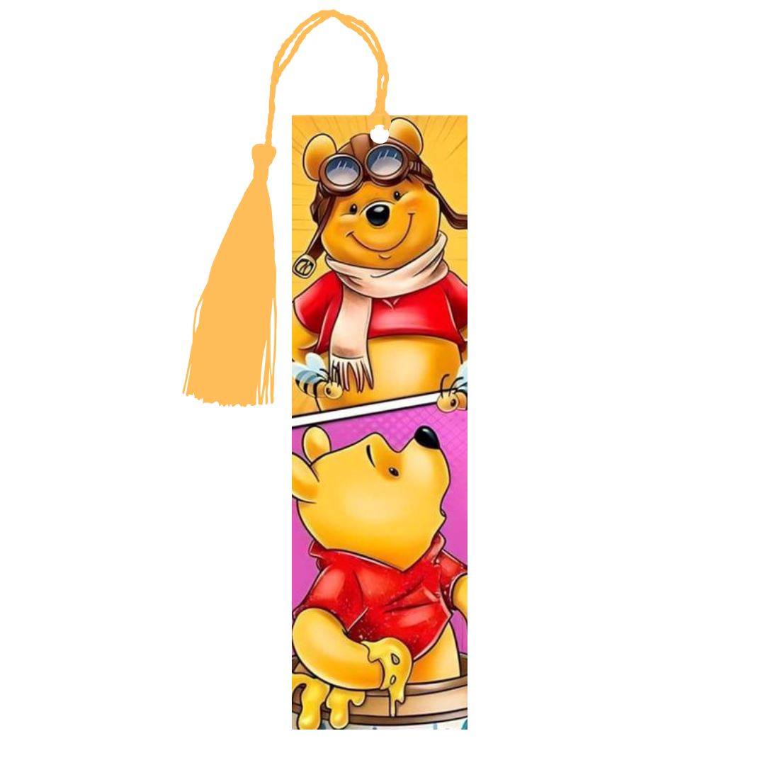 Winnie - Marque-Pages avec prénom | Bande dessinée Marque-page Disney Shop | Anylem Beauty 