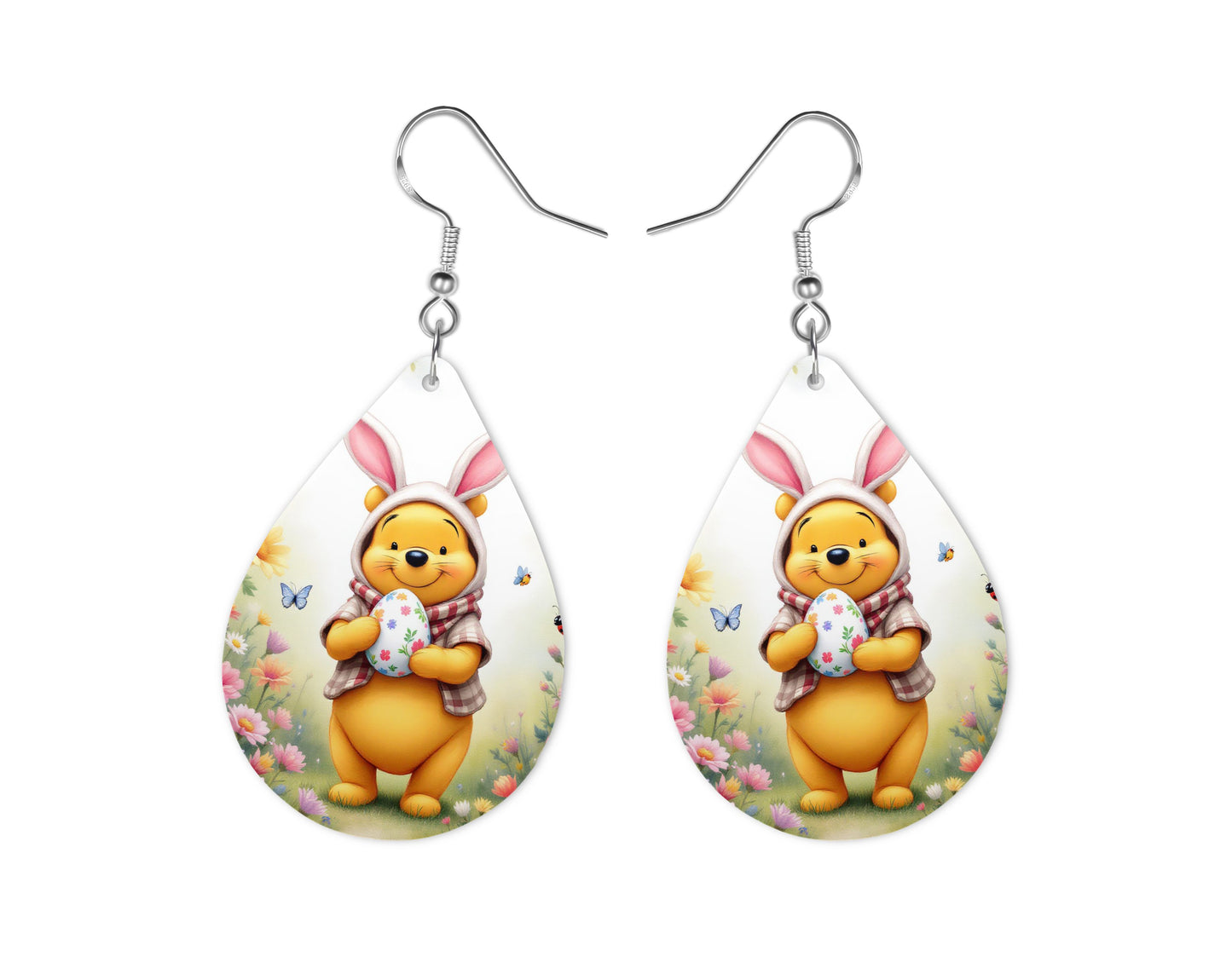 Winnie - Personnalisation | Pâques Personnalisation Disney Shop | Anylem Beauty Boucle d’oreilles 