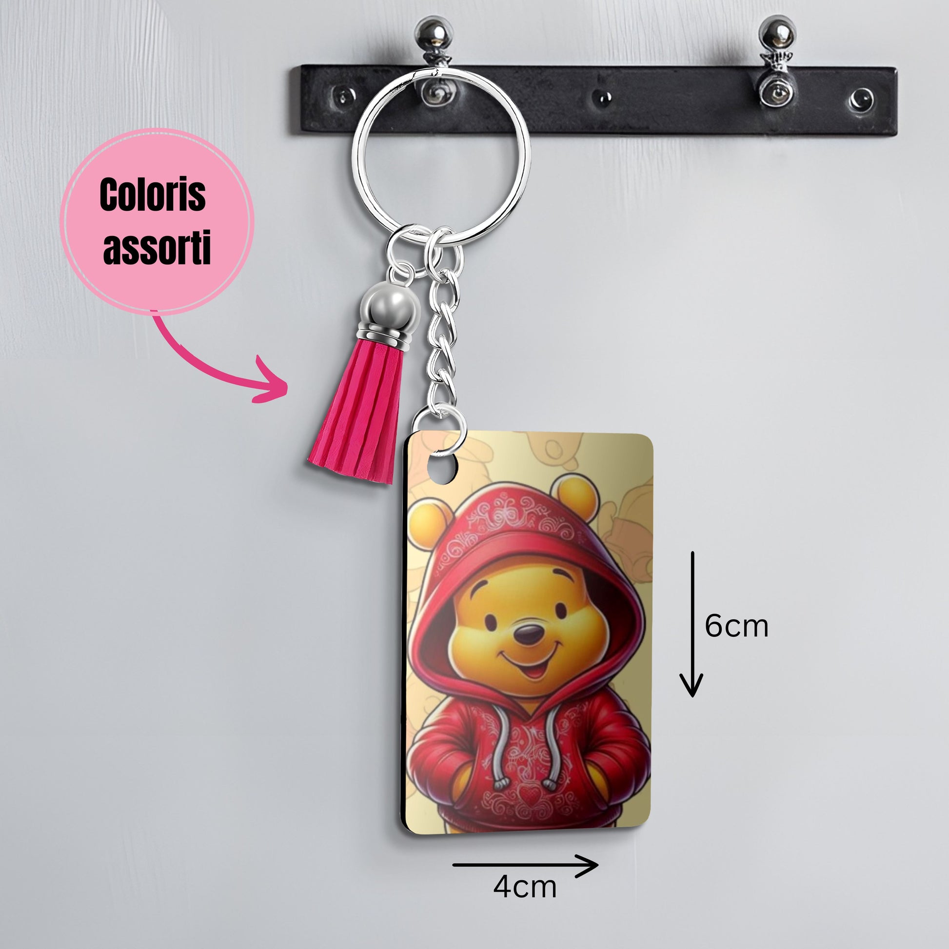 Winnie - Porte Clé avec prénom Porte-clés Disney Shop | Anylem Beauty 