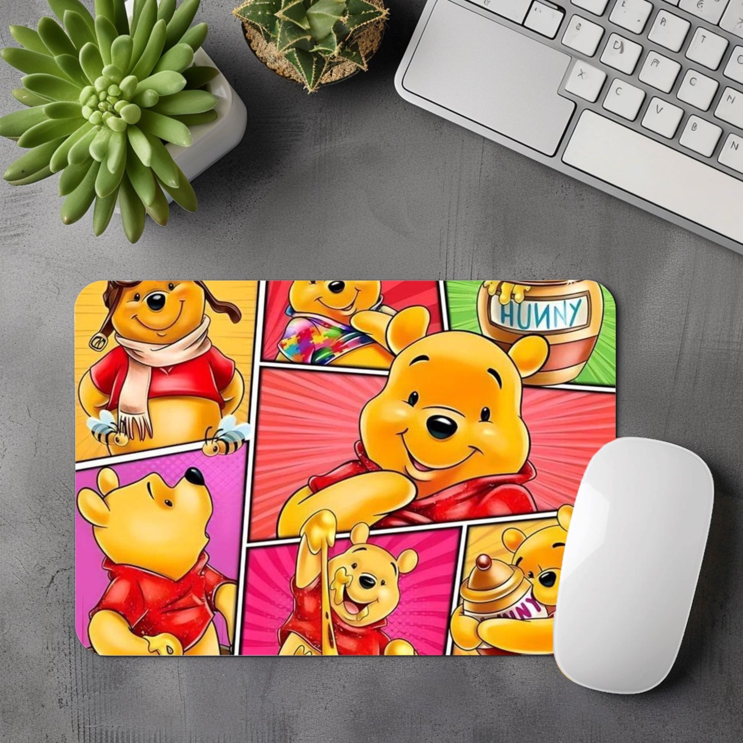 Winnie - Tapis de souris | Bande dessinée Tapis de souris Disney Shop | Anylem Beauty 