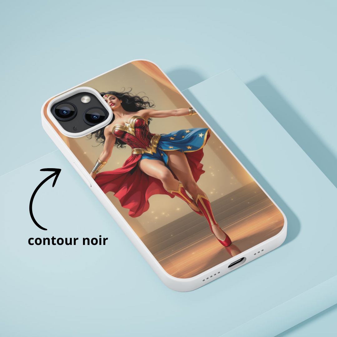 Wonder Woman - Personnalisation | Danseuse Personnalisation Disney Shop | Anylem Beauty Coque de téléphone 