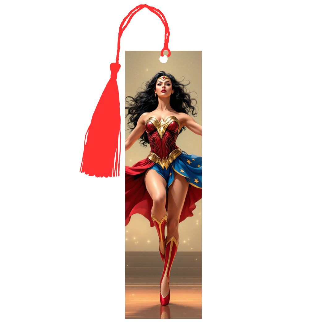 Wonder Woman - Personnalisation | Danseuse Personnalisation Disney Shop | Anylem Beauty Marque page 