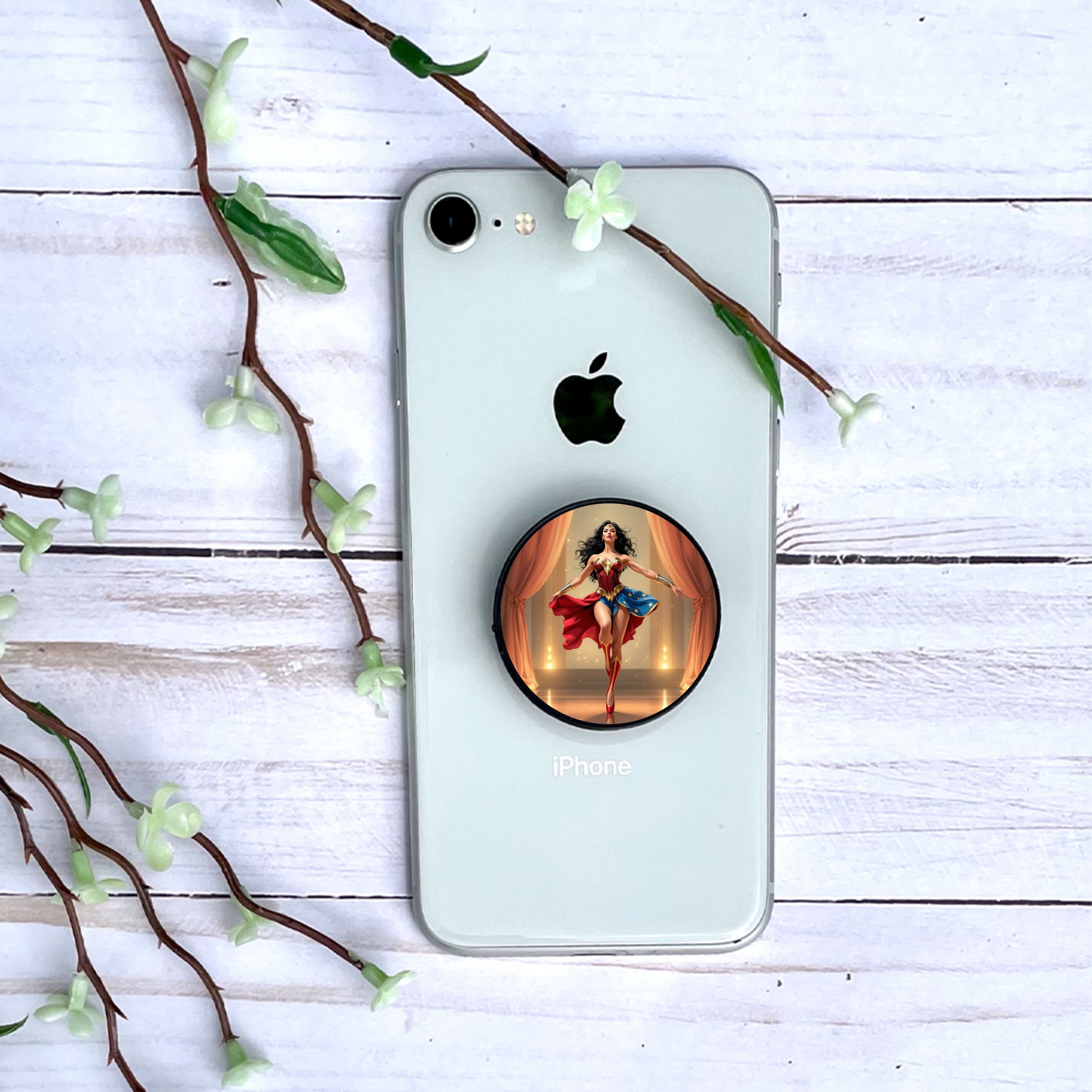 Wonder Woman - Personnalisation | Danseuse Personnalisation Disney Shop | Anylem Beauty Phone grip 