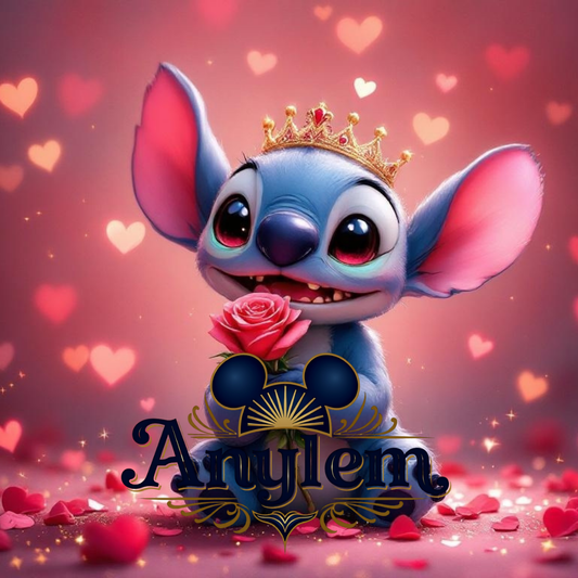 Stitch - Personnalisation | St Valentin (roi)
